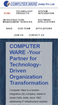 Mobile Screenshot of computerware.in